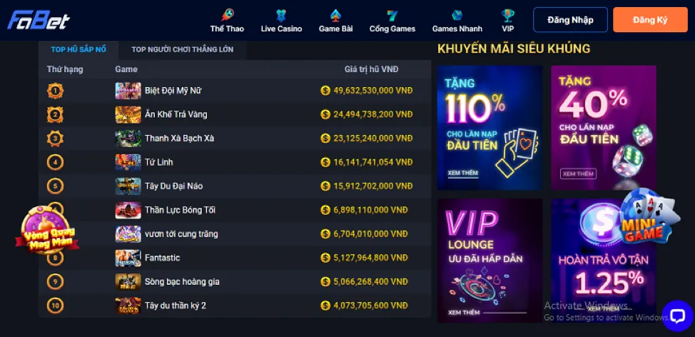 Khuyến mãi chào mừng thành viên mới 98win62